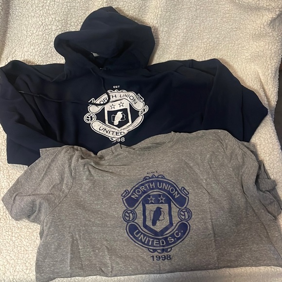 North Union United Bundle Hoodie & T-Shirt 2Xl - Picture 1 of 6